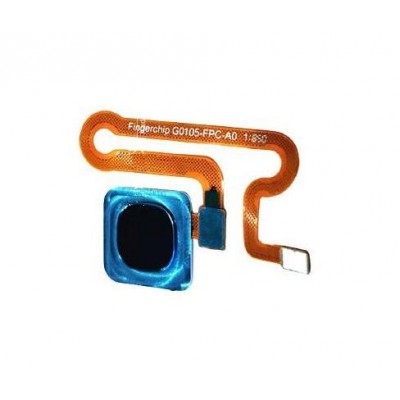 Fingerprint Sensor Flex Cable For Vivo S1 Blue By - Maxbhi Com