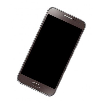 Home Button Complete For Samsung Galaxy E5 Sme500f Brown By - Maxbhi Com