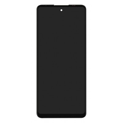 Lcd With Touch Screen For Motorola Moto G60 Black By - Maxbhi Com