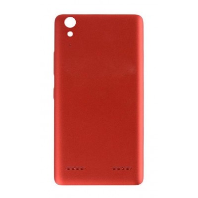 Back Panel Cover For Lenovo A6000 Plus Red - Maxbhi Com