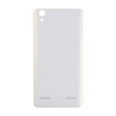 Back Panel Cover For Lenovo A6000 Plus White - Maxbhi Com