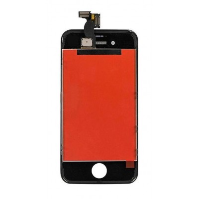 Lcd With Touch Screen For Apple Iphone 4 White By - Maxbhi Com