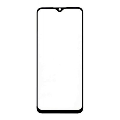 Replacement Front Glass For Infinix Hot 10 Play Black By - Maxbhi Com