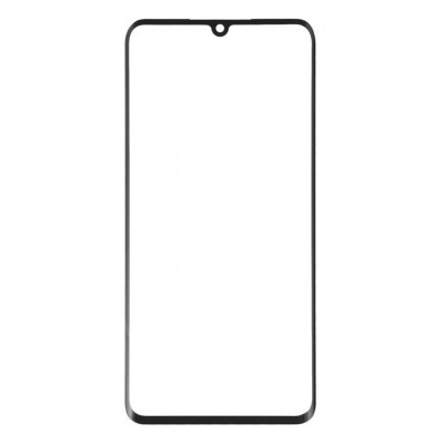 Replacement Front Glass For Xiaomi Mi Note 10 Black By - Maxbhi Com