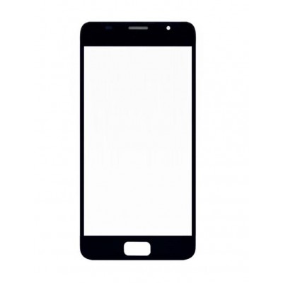 Replacement Front Glass For Panasonic Eluga Ray 500 Black By - Maxbhi Com