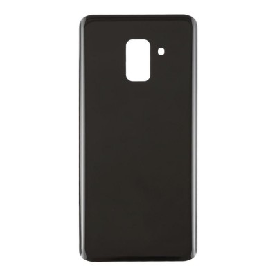 Back Panel Cover For Samsung Galaxy A8 2018 Black - Maxbhi Com
