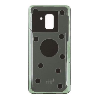 Back Panel Cover For Samsung Galaxy A8 2018 Black - Maxbhi Com