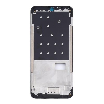 Lcd Frame Middle Chassis For Realme 5 Pro Black By - Maxbhi Com