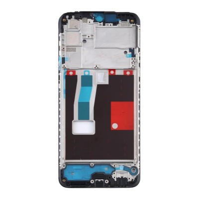 Lcd Frame Middle Chassis For Realme 5 Pro Blue By - Maxbhi Com