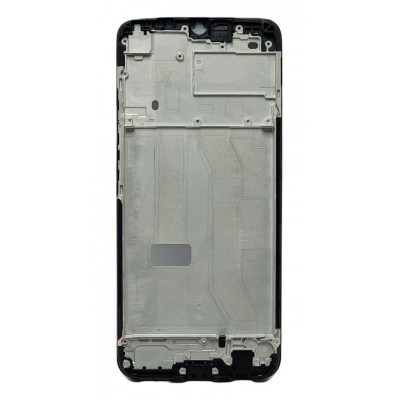 Lcd Frame Middle Chassis For Realme C12 Black By - Maxbhi Com