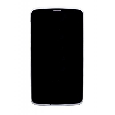 Lcd With Touch Screen For Hp 7 Voicetab White By - Maxbhi Com