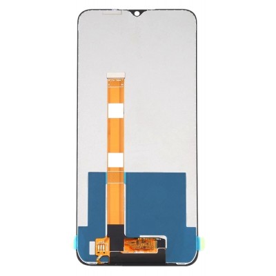 Lcd With Touch Screen For Realme C12 White By - Maxbhi Com