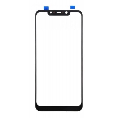 Replacement Front Glass For Xiaomi Pocophone F1 Blue By - Maxbhi Com