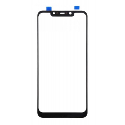 Replacement Front Glass For Xiaomi Pocophone F1 White By - Maxbhi Com