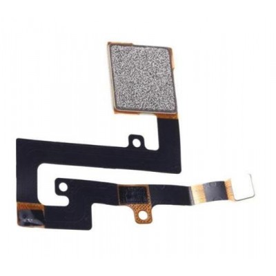 Fingerprint Sensor Flex Cable For Nokia X6 2018 Black By - Maxbhi Com