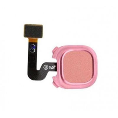 Fingerprint Sensor Flex Cable For Samsung Galaxy A9 Pink By - Maxbhi Com