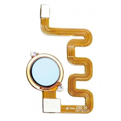 Fingerprint Sensor Flex Cable For Xiaomi Redmi 6 Pro Blue By - Maxbhi Com