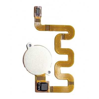 Fingerprint Sensor Flex Cable For Xiaomi Redmi 6 Pro Blue By - Maxbhi Com
