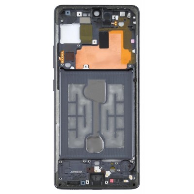 Lcd Frame Middle Chassis For Samsung Galaxy S10 Lite Black By - Maxbhi Com