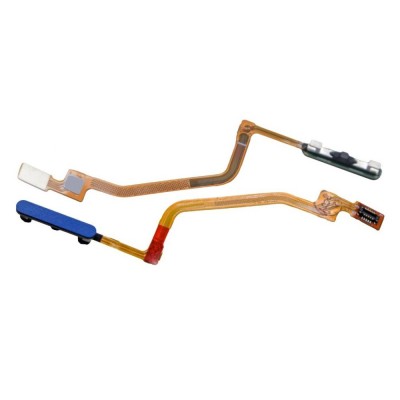 Fingerprint Sensor Flex Cable For Xiaomi Poco X3 Pro Blue By - Maxbhi Com