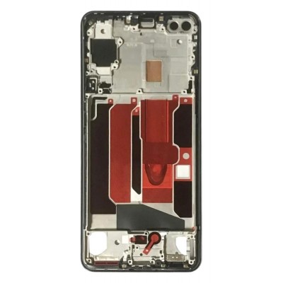 Lcd Frame Middle Chassis For Oneplus Nord Grey By - Maxbhi Com