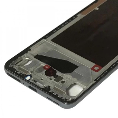 Lcd Frame Middle Chassis For Oneplus Nord White By - Maxbhi Com