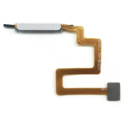 Fingerprint Sensor Flex Cable For Samsung Galaxy A22 5g White By - Maxbhi Com