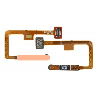 Fingerprint Sensor Flex Cable For Xiaomi Mi 11 Lite Pink By - Maxbhi Com