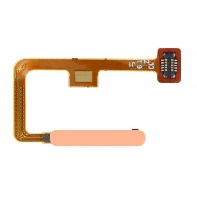 Fingerprint Sensor Flex Cable For Xiaomi Mi 11 Lite Pink By - Maxbhi Com