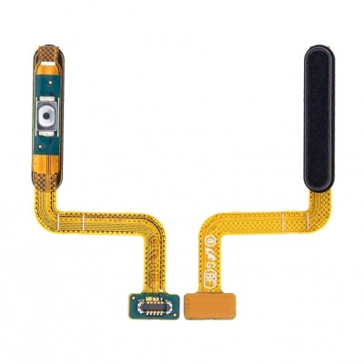Fingerprint Sensor Flex Cable For Samsung Galaxy A22 Black By - Maxbhi Com
