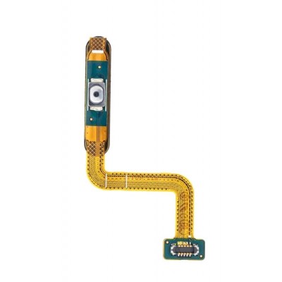 Fingerprint Sensor Flex Cable For Samsung Galaxy A22 Black By - Maxbhi Com