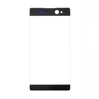 Replacement Front Glass For Sony Xperia Xa Ultra Dual Black By - Maxbhi Com