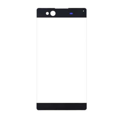 Replacement Front Glass For Sony Xperia Xa Ultra Dual Black By - Maxbhi Com