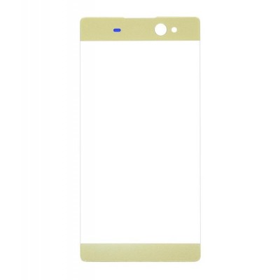 Replacement Front Glass For Sony Xperia Xa Ultra Gold By - Maxbhi Com
