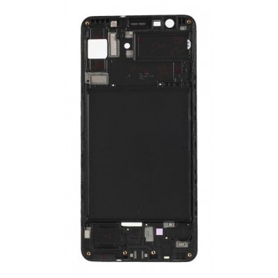 Lcd Frame Middle Chassis For Samsung Galaxy A7 2018 Blue By - Maxbhi Com
