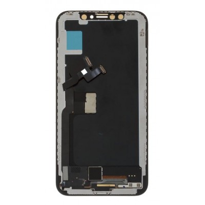 Lcd With Touch Screen For Apple Iphone X Silver By - Maxbhi Com