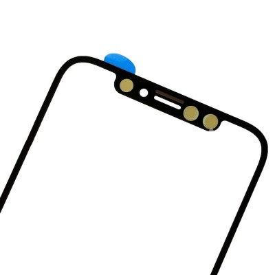 Replacement Front Glass For Apple Iphone X Black By - Maxbhi Com