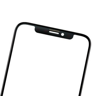 Replacement Front Glass For Apple Iphone X Grey By - Maxbhi Com