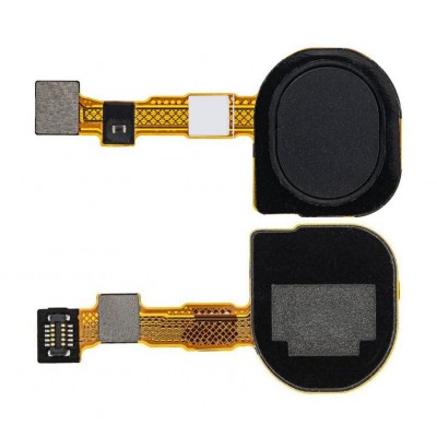 Fingerprint Sensor Flex Cable For Samsung Galaxy A11 Black By - Maxbhi Com