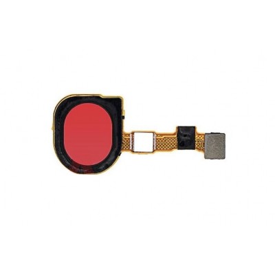 Fingerprint Sensor Flex Cable For Samsung Galaxy A11 Red By - Maxbhi Com