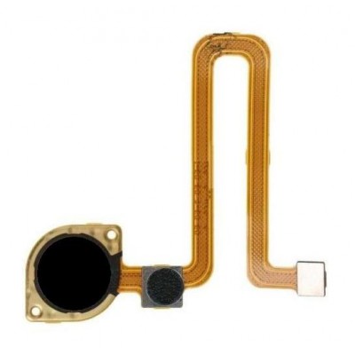 Fingerprint Sensor Flex Cable For Xiaomi Redmi 9c Black By - Maxbhi Com