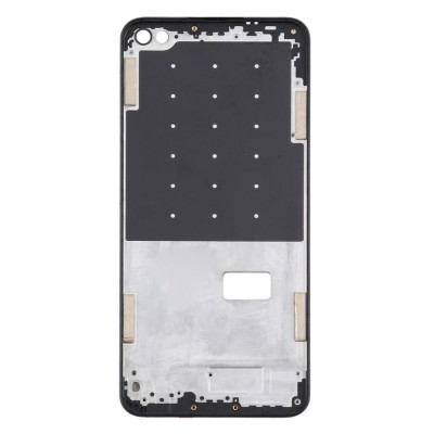Lcd Frame Middle Chassis For Oppo A52 White By - Maxbhi Com