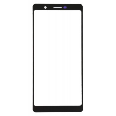 Replacement Front Glass For Nokia 7 Plus White By - Maxbhi Com