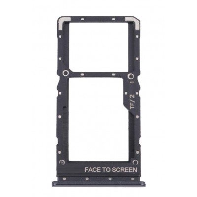 Sim Card Holder Tray For Xiaomi Redmi Note 10 5g Black - Maxbhi Com