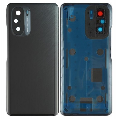 Back Panel Cover For Xiaomi Redmi K40 Black - Maxbhi Com