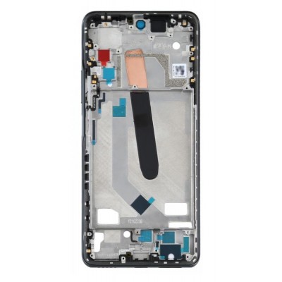 Lcd Frame Middle Chassis For Xiaomi Redmi K40 Black By - Maxbhi Com