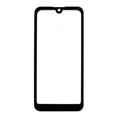 Replacement Front Glass For Itel A37 Black By - Maxbhi Com