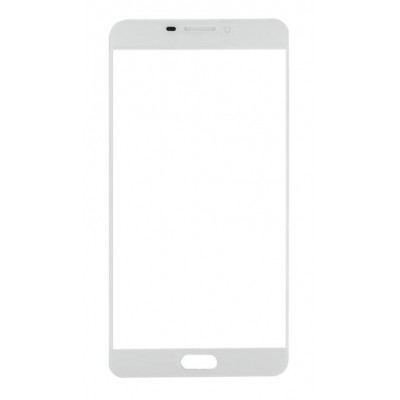 Replacement Front Glass For Samsung Galaxy C9 Pro White By - Maxbhi Com