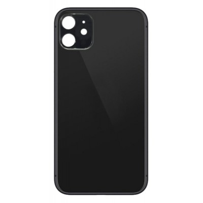 Back Panel Cover For Apple Iphone 11 Black - Maxbhi Com