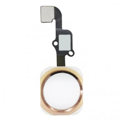 Home Button Complete For Apple Iphone 6 Gold By - Maxbhi Com